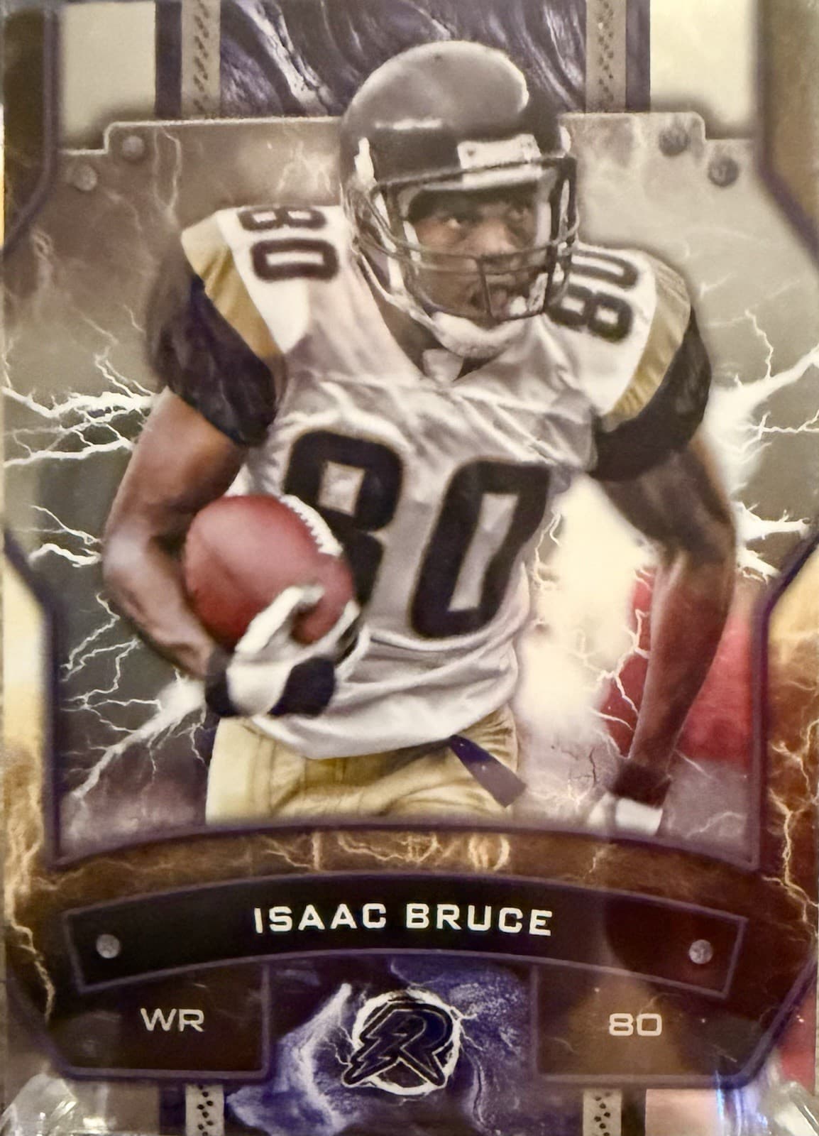 2024 Topps Resurgence - Isaac Bruce #53 Refractor - Thumbnail 3
