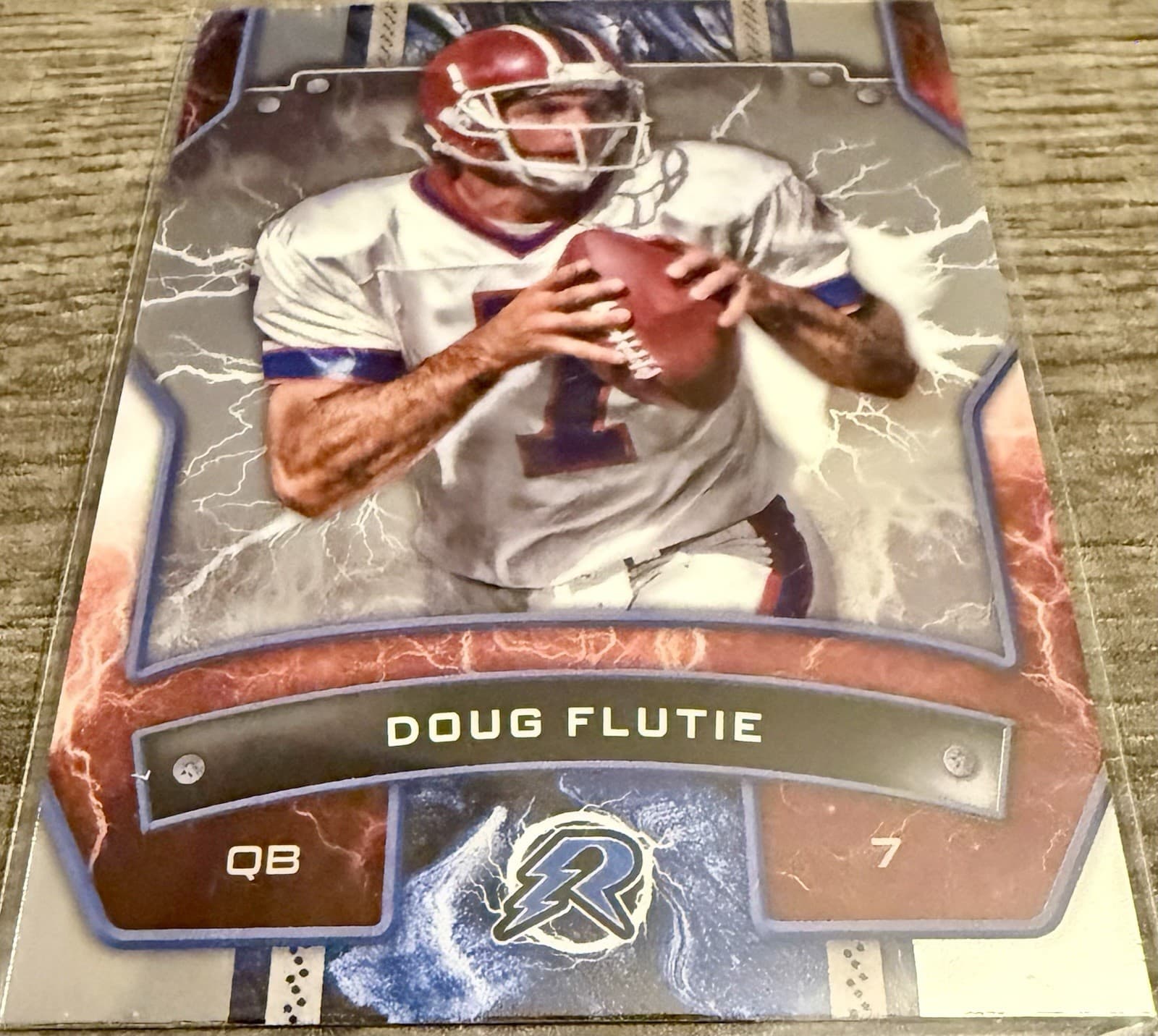 2024 Topps Resurgence - Doug Flutie #8 Refractor - Thumbnail 4