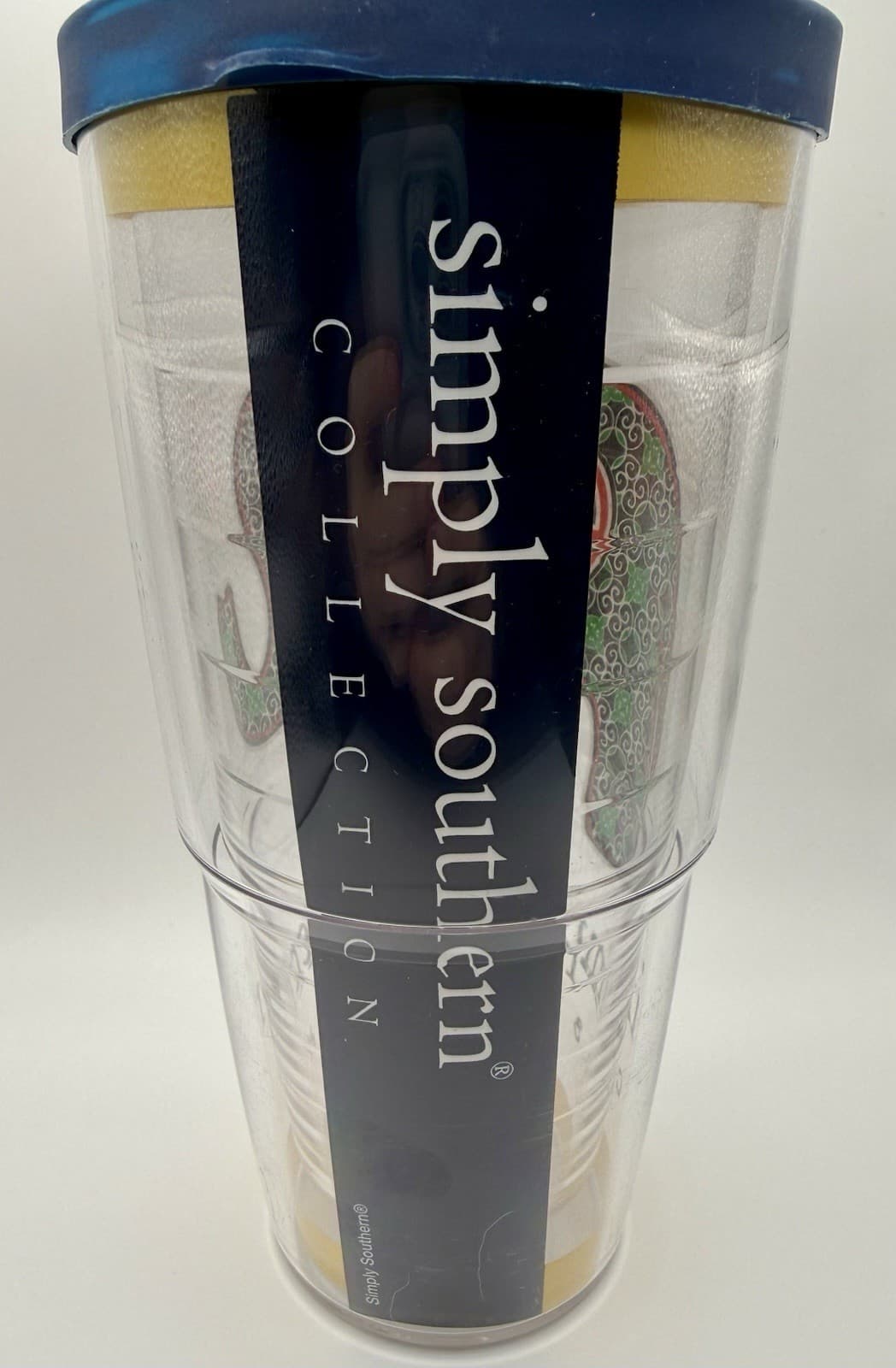 TERVIS Simply Southern 24 oz Travel Tumbler Cup With Blue Lid Elephant - Thumbnail 4