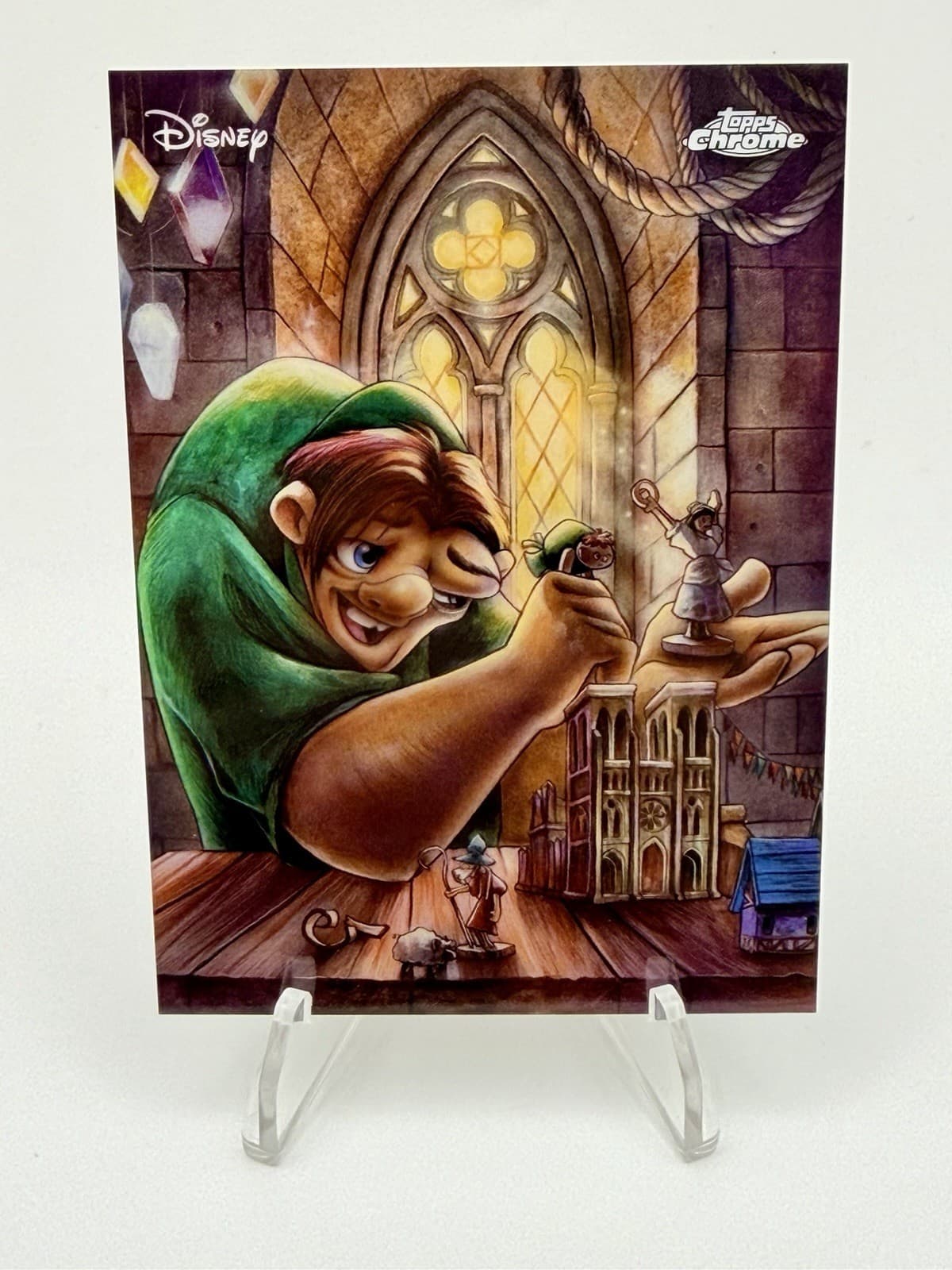 2026 Topps Chrome Disney Hunchback of Notre Dame Art of Disney Case Hit SSP AD-8