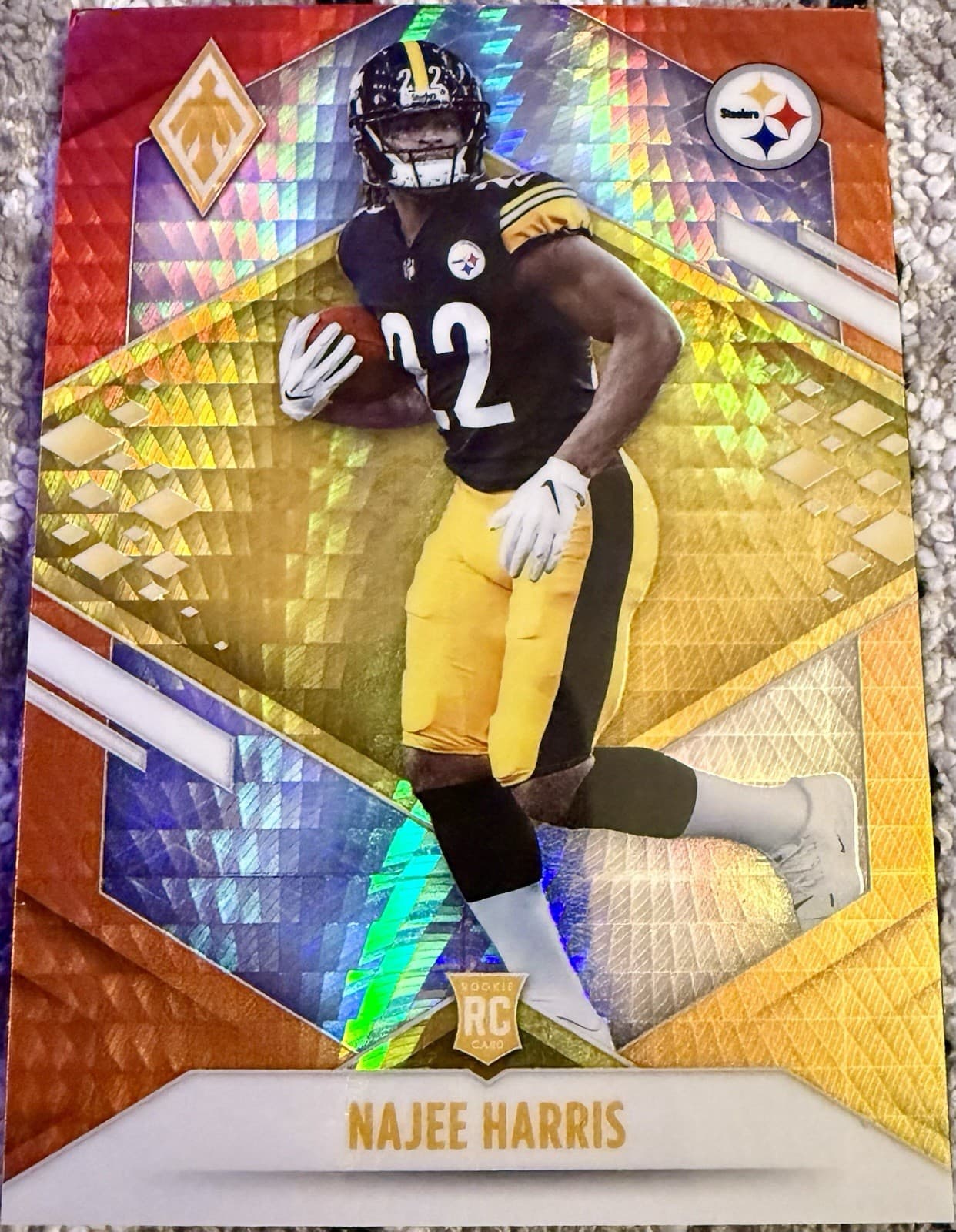 2021 Panini Phoenix - Rookie Najee Harris #111 Fire Burst (RC)