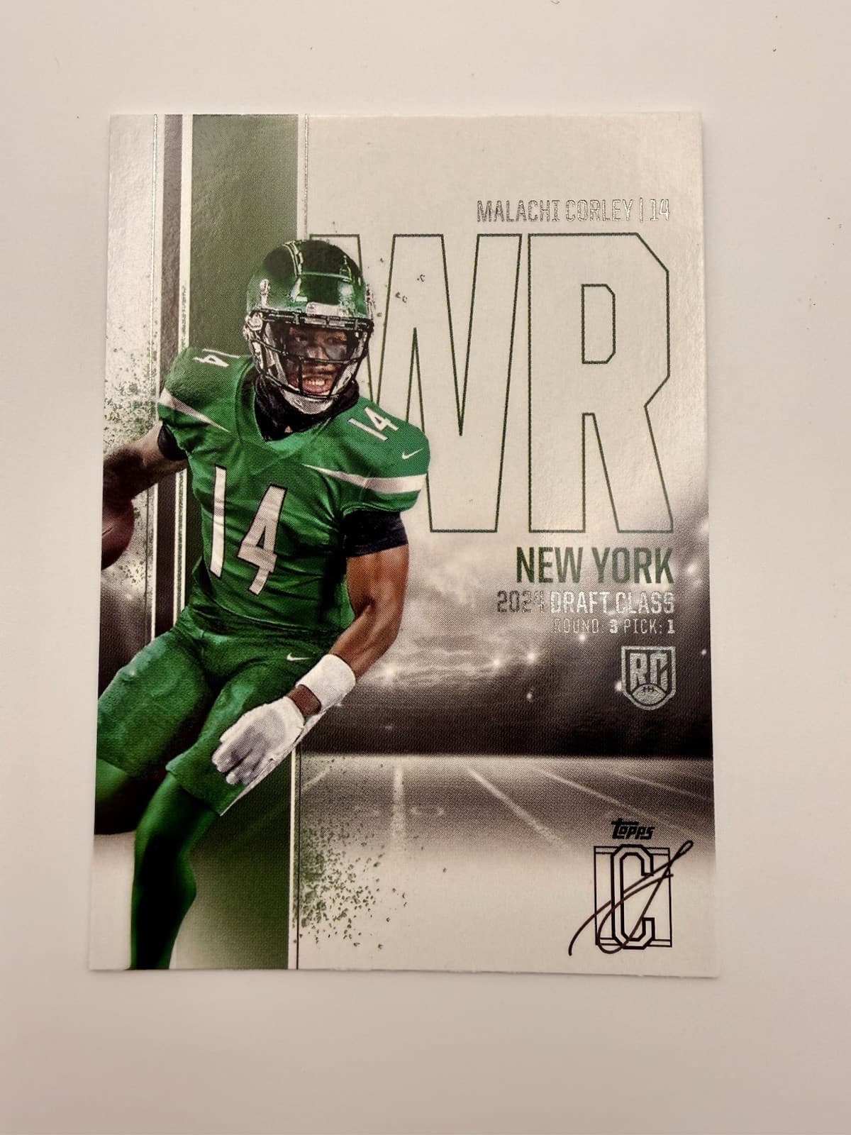2025 Topps Signature Class Malachi Corley Rookie Card Draft Class #162