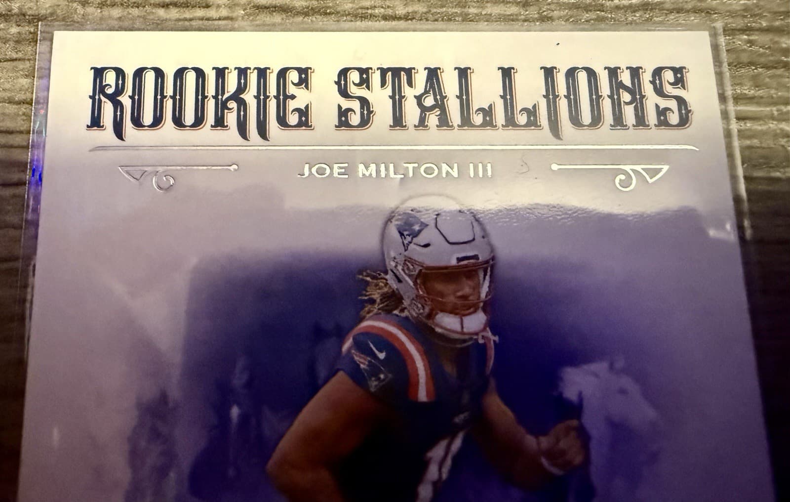 2024 Panini Contenders - Rookie Stallions Joe Milton III #12 (RC) - Thumbnail 3