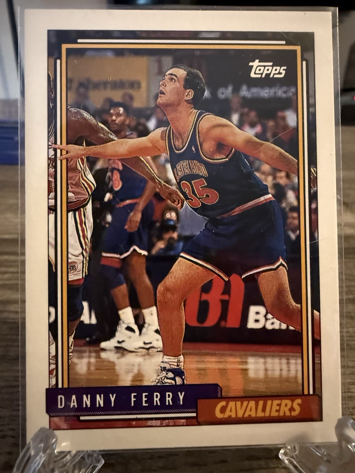 1992-93 Topps - Danny Ferry #131 - Thumbnail 3