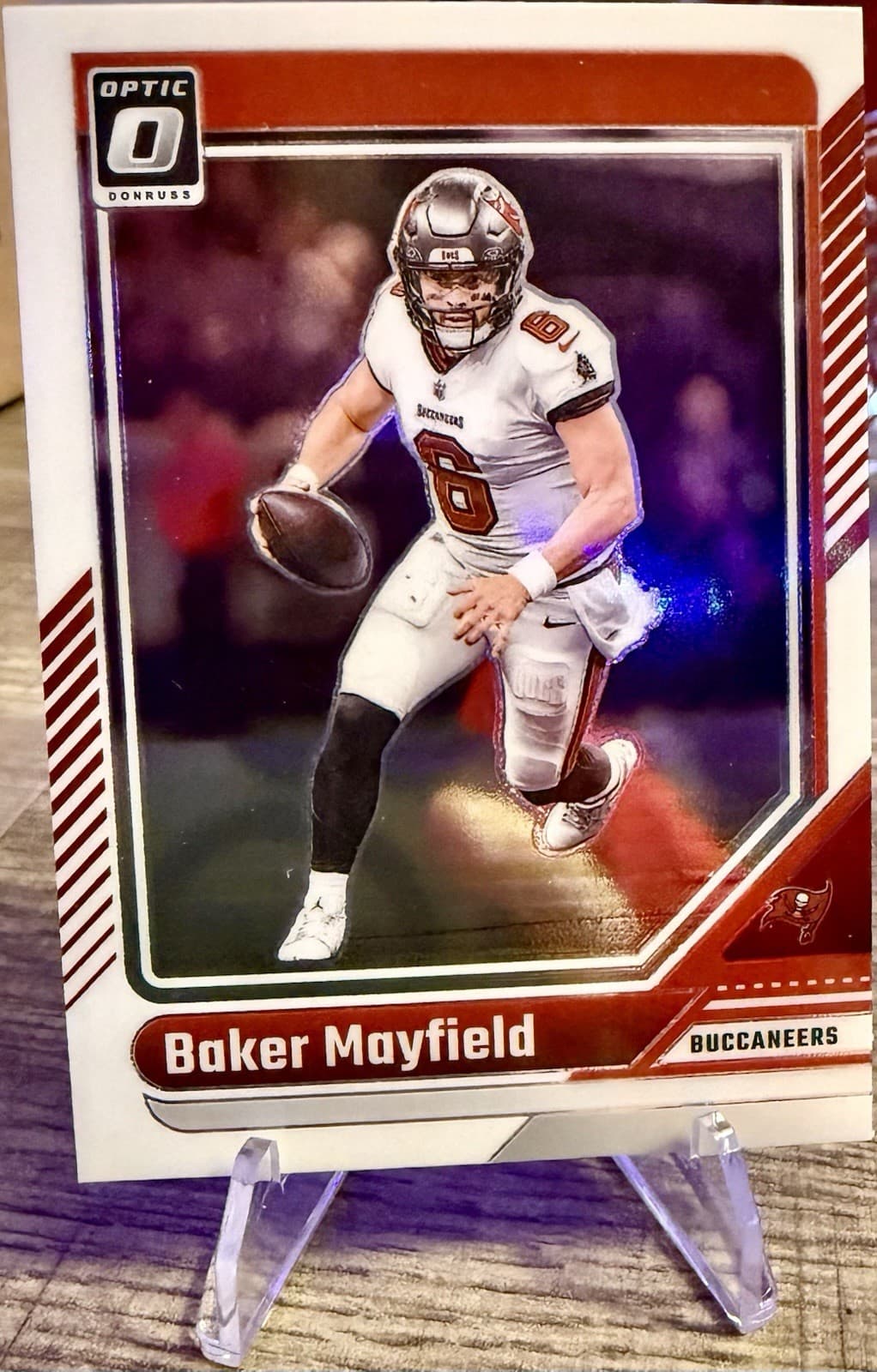 2024 Panini Donruss Optic - Baker Mayfield #183 Holo Prizm - Thumbnail 5