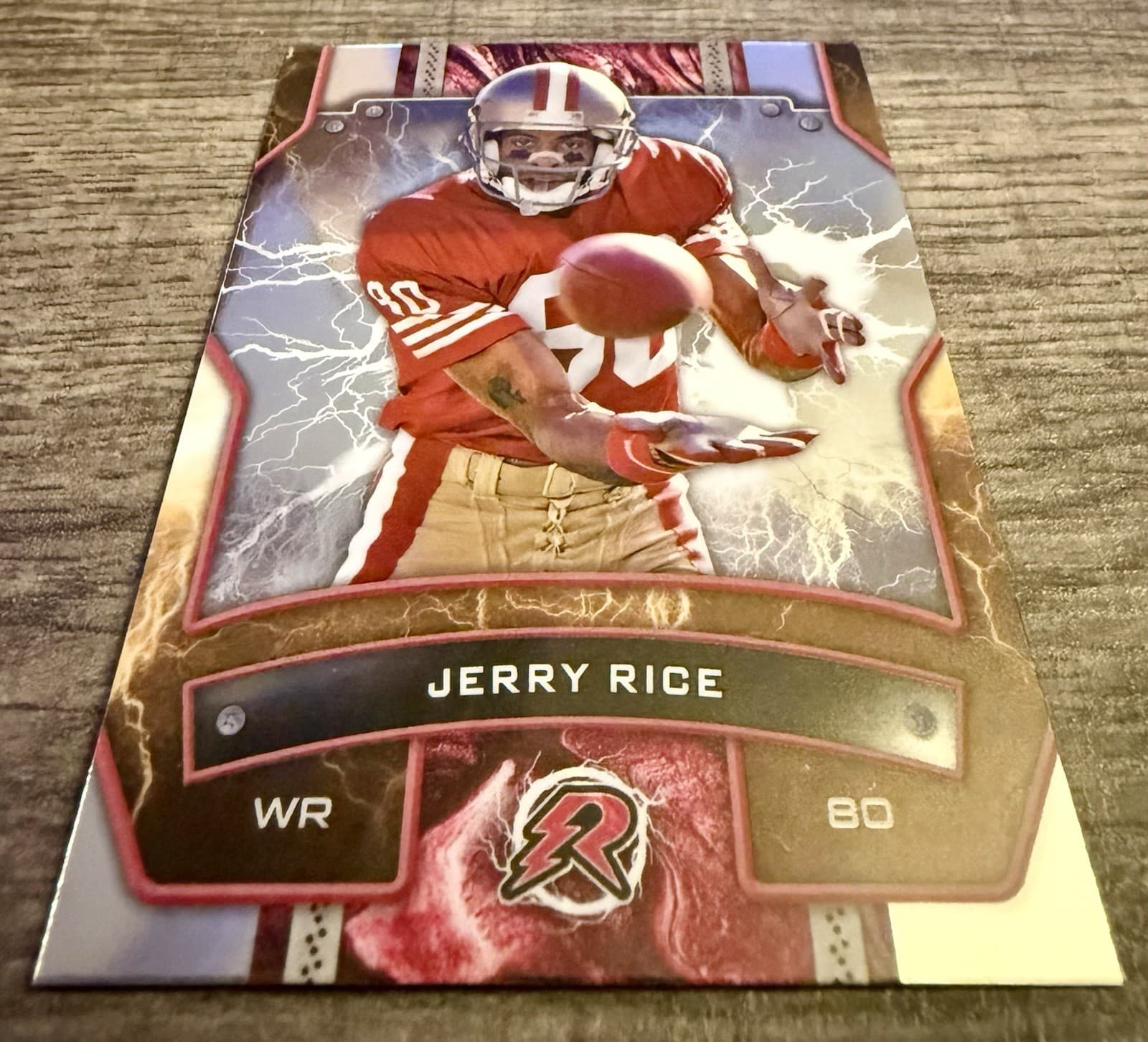 2024 Topps Resurgence - Jerry Rice #91 Refractor - Thumbnail 3