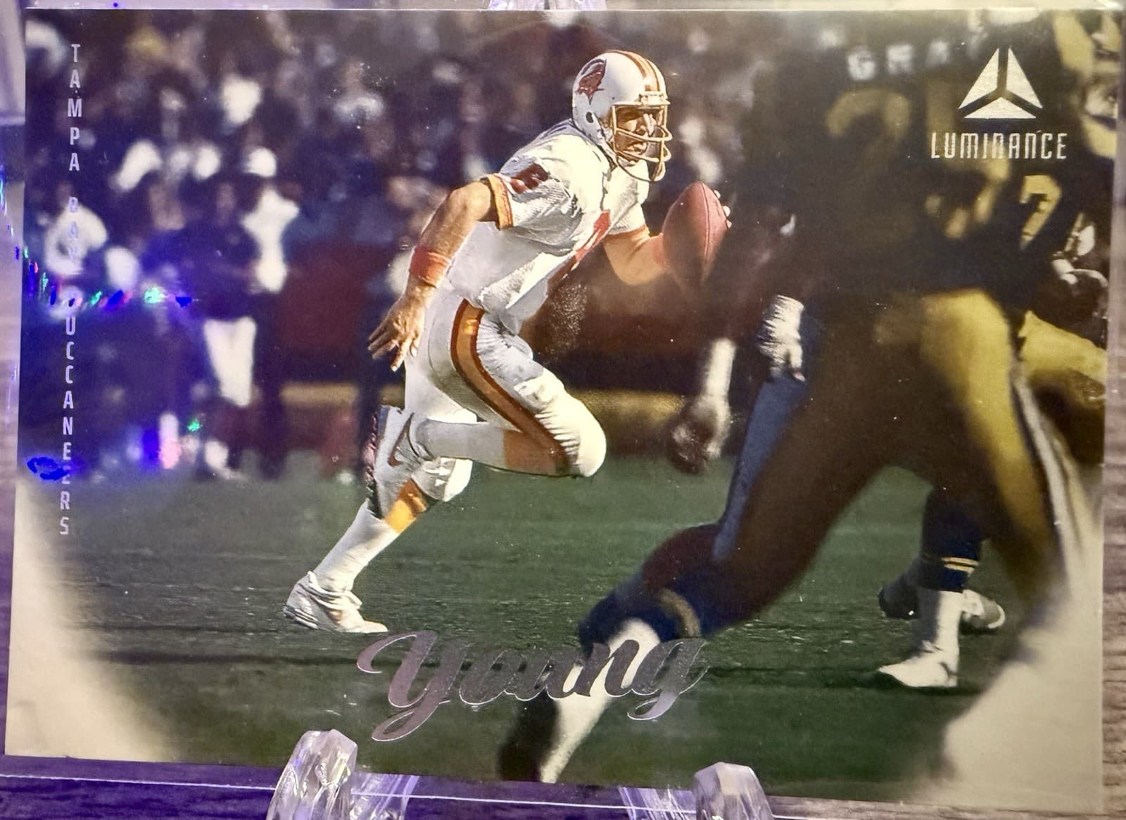 2025 Panini Luminance - Steve Young #76 Silver - Thumbnail 3