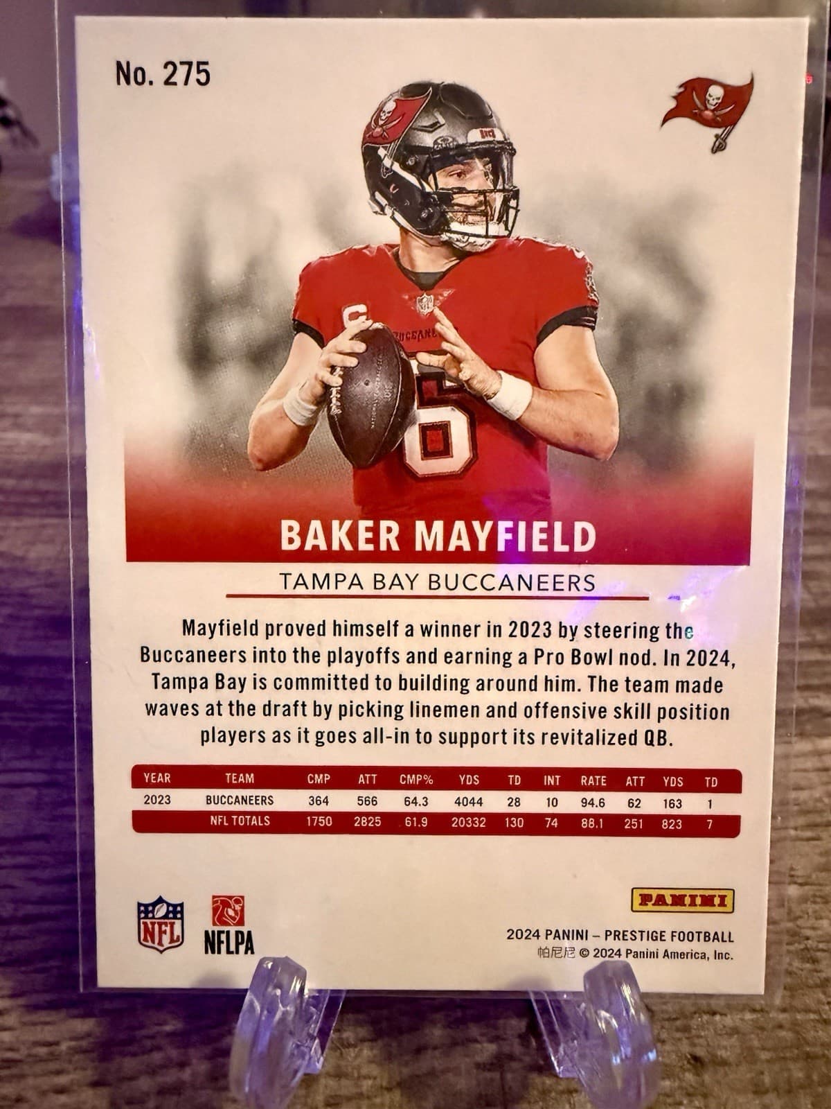2024 Panini Prestige - Baker Mayfield #275 - Thumbnail 4