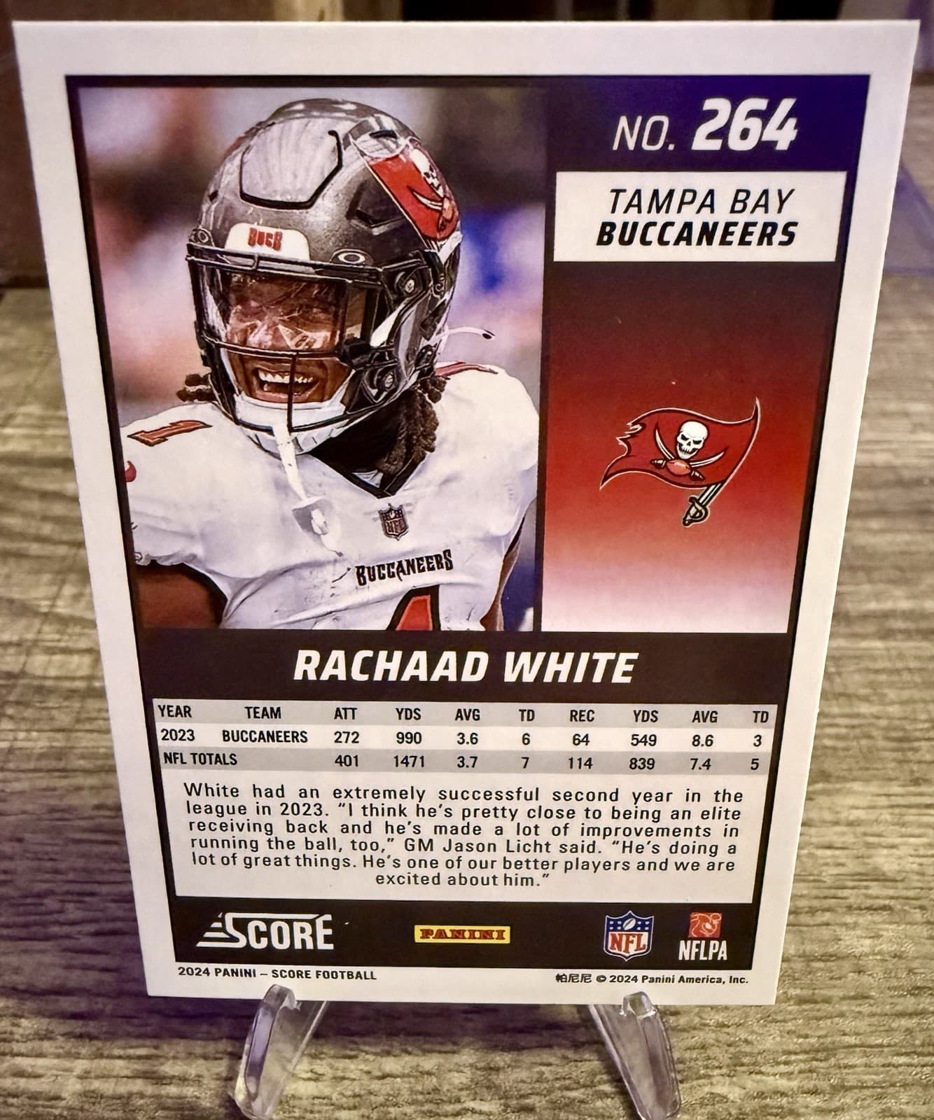 2024 Score Rachaad White #264 - Thumbnail 4