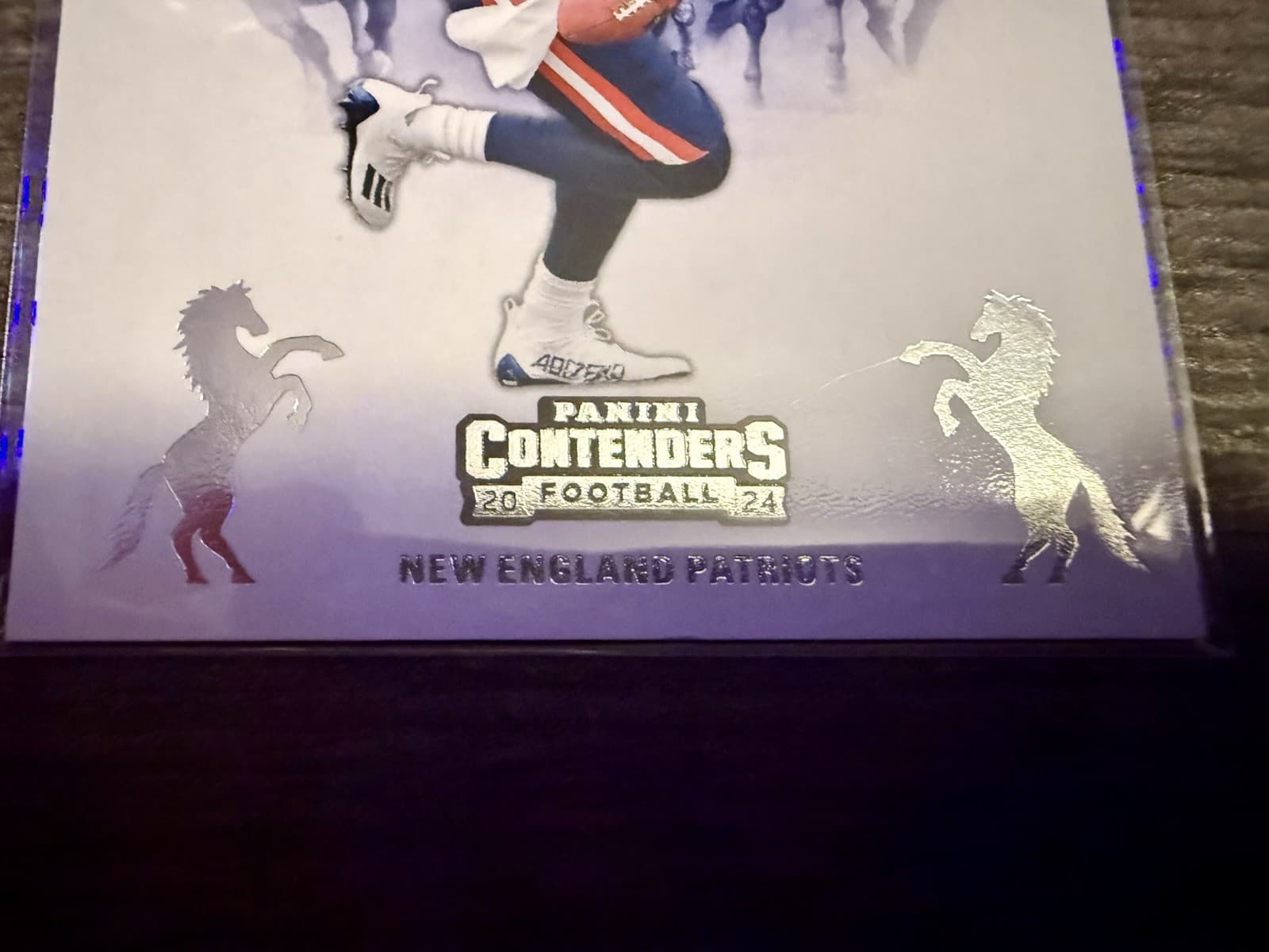 2024 Panini Contenders - Rookie Stallions Joe Milton III #12 (RC) - Thumbnail 4