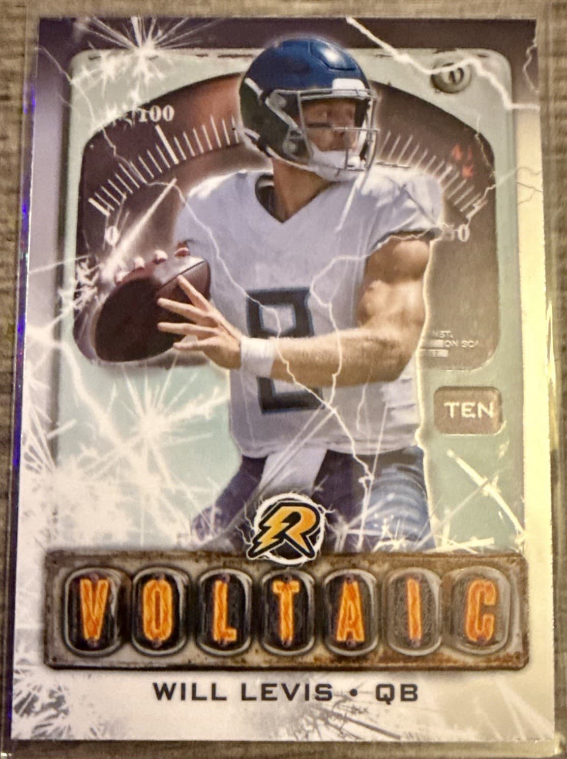 2024 Topps Resurgence - Voltaic Will Levis #V-2 Refractor - Thumbnail 4