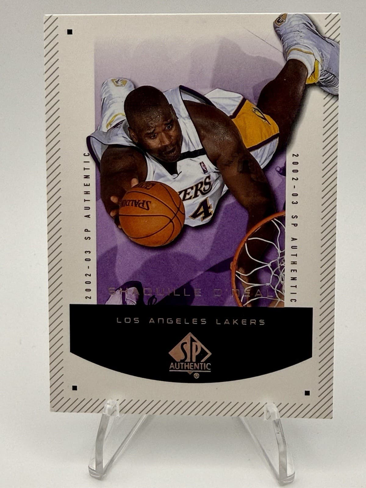 2002-03 SP Authentic - Shaquille O'Neal #38
