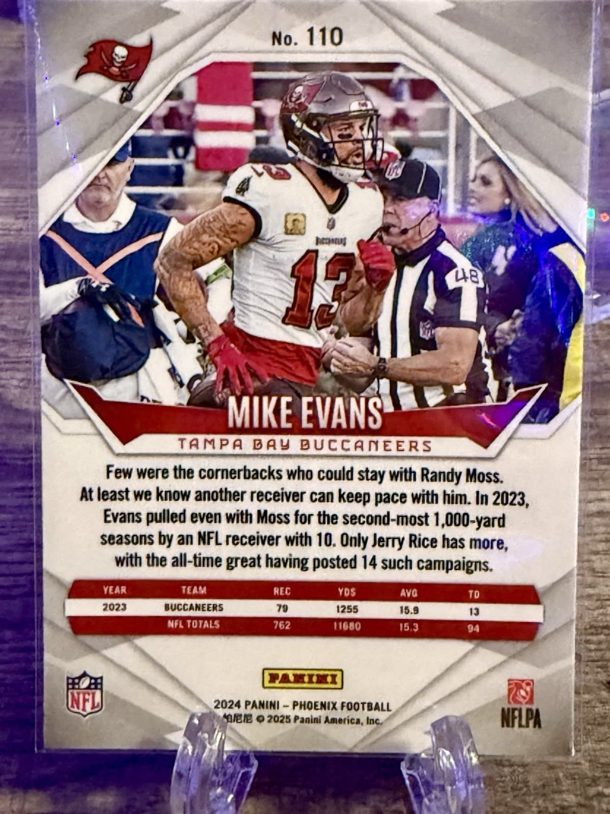 2024 Panini Phoenix - Mike Evans #110 - Thumbnail 4