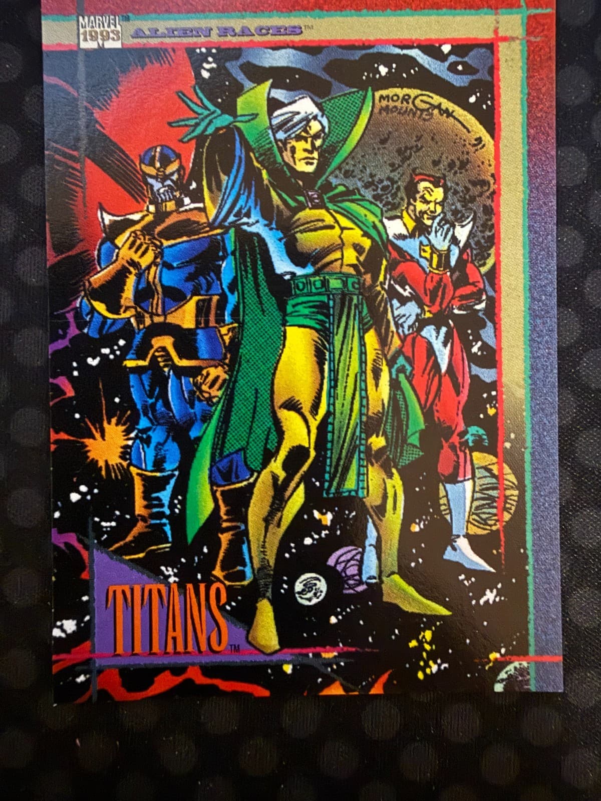 1993 Marvel Skybox Titans Allen Races #120 - Thumbnail 3