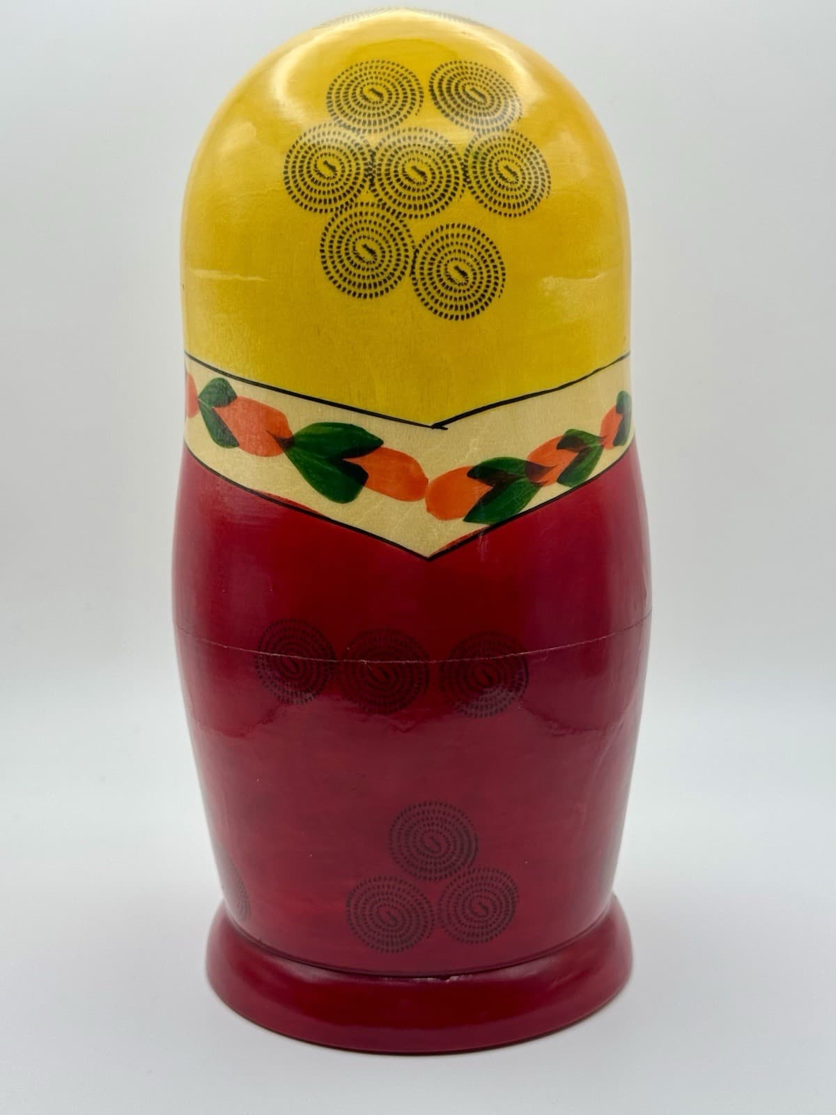 Vintage Russian Nesting Dolls Matryoshka Of 8 Semenovskaya Never Open Aug 2002 - Thumbnail 2