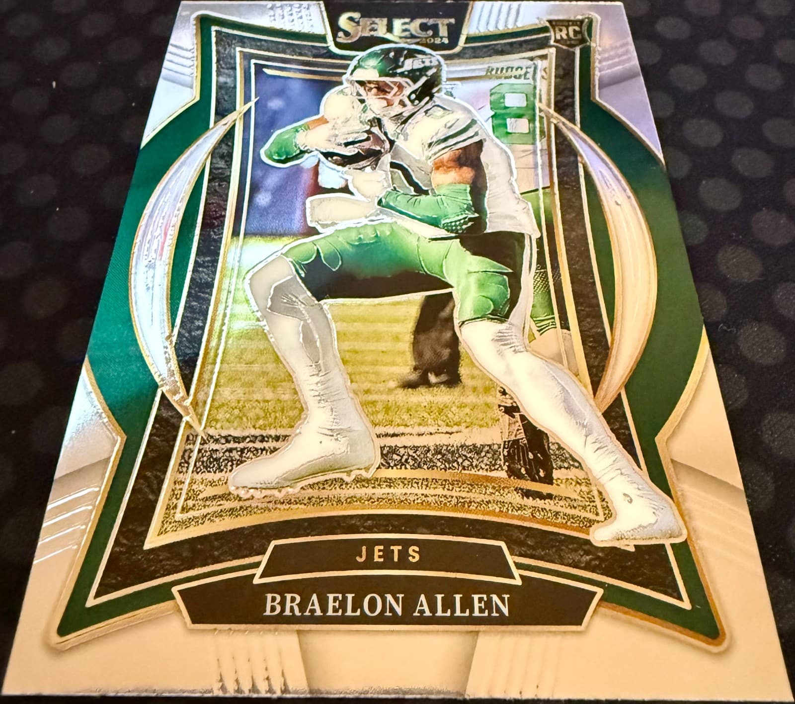 2024 Panini Select - Concourse Braelon Allen #10 (RC) - Thumbnail 3