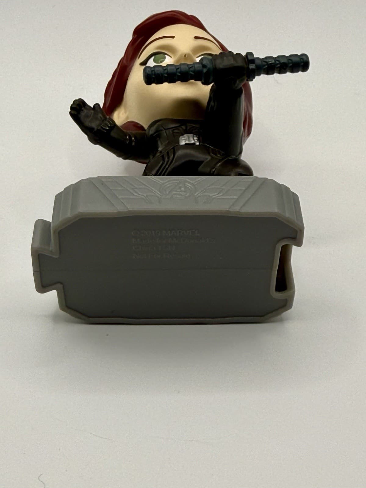 McDonalds Marvel Avengers Happy Meal Toys 2019 #16 Black Widow - Thumbnail 3