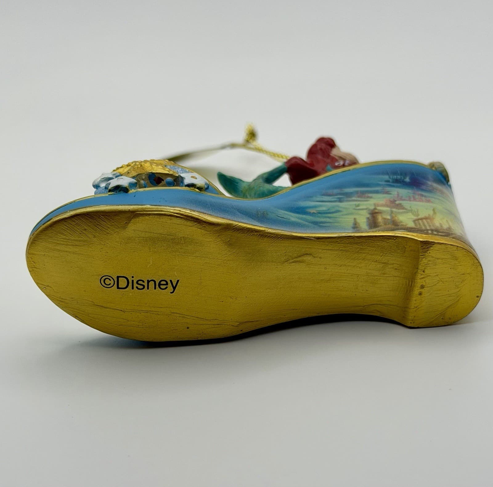 Ariel Disney Once Upon a Slipper 2010 Ornament Bradford Exchange with ID tag - Thumbnail 6