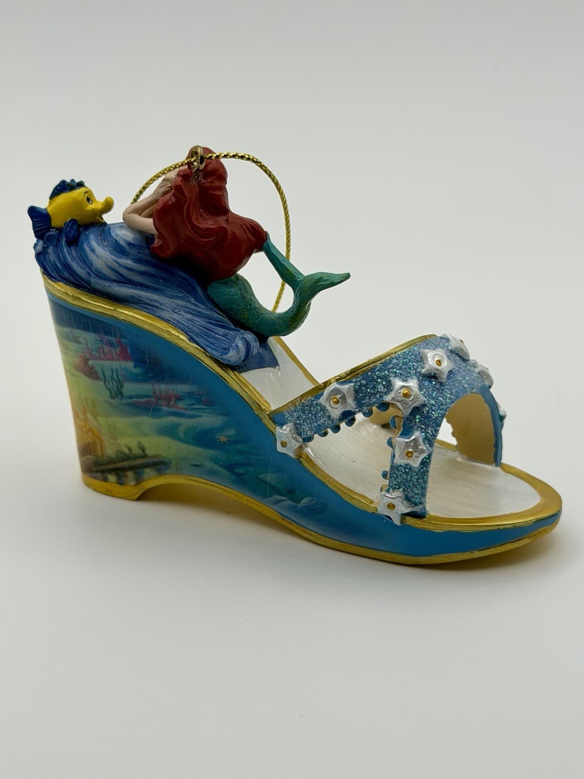 Ariel Disney Once Upon a Slipper 2010 Ornament Bradford Exchange with ID tag - Thumbnail 5