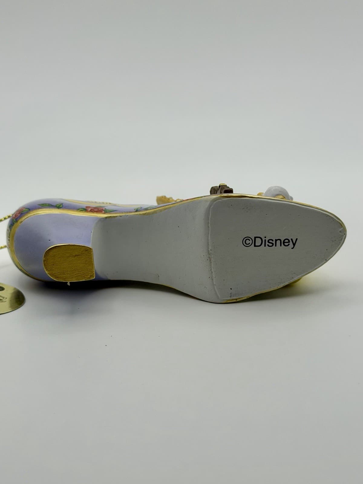 Belle Disney Once Upon a Slipper Ornament with ID tag Bradford Exchange 2010 - Thumbnail 5