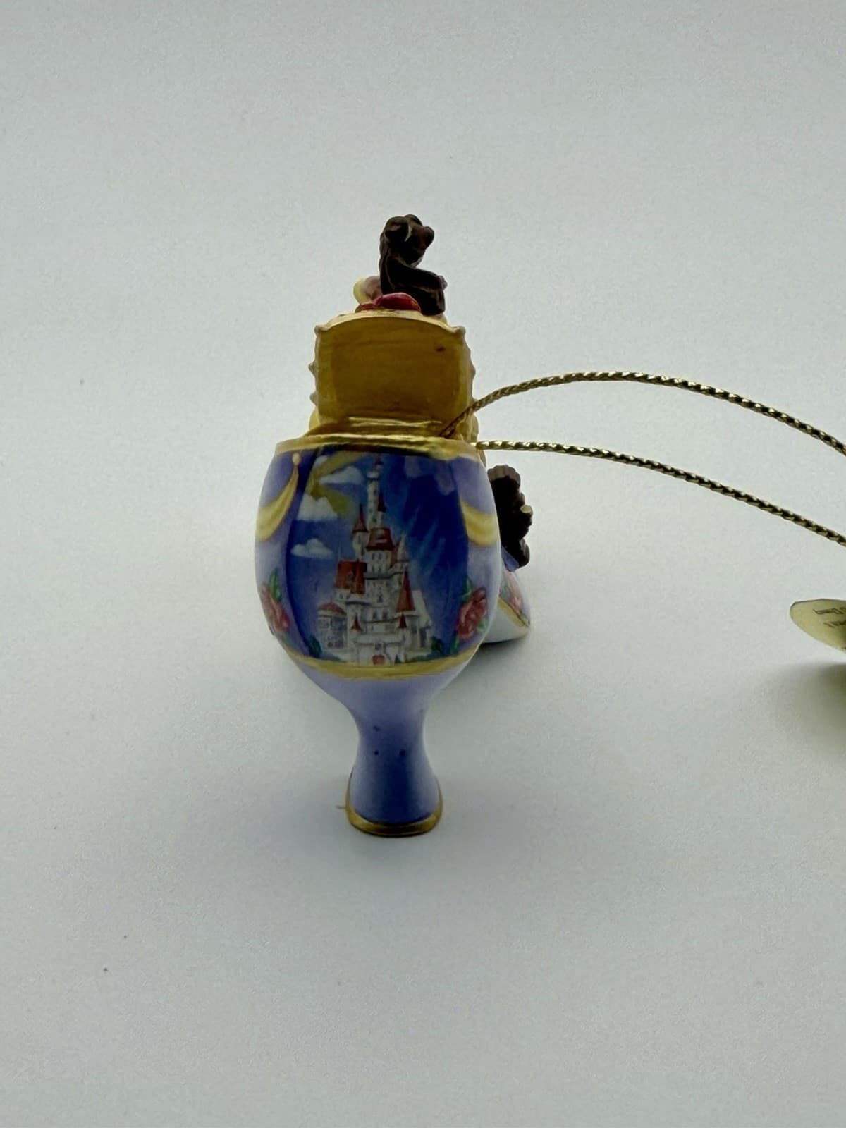 Belle Disney Once Upon a Slipper Ornament with ID tag Bradford Exchange 2010 - Thumbnail 3