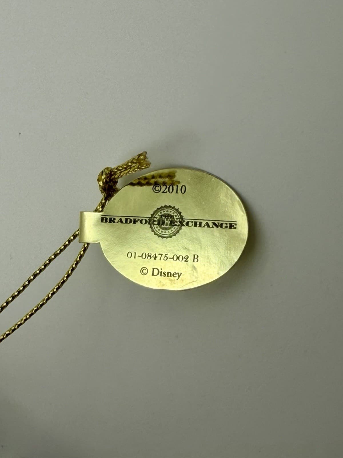 Belle Disney Once Upon a Slipper Ornament with ID tag Bradford Exchange 2010 - Thumbnail 6