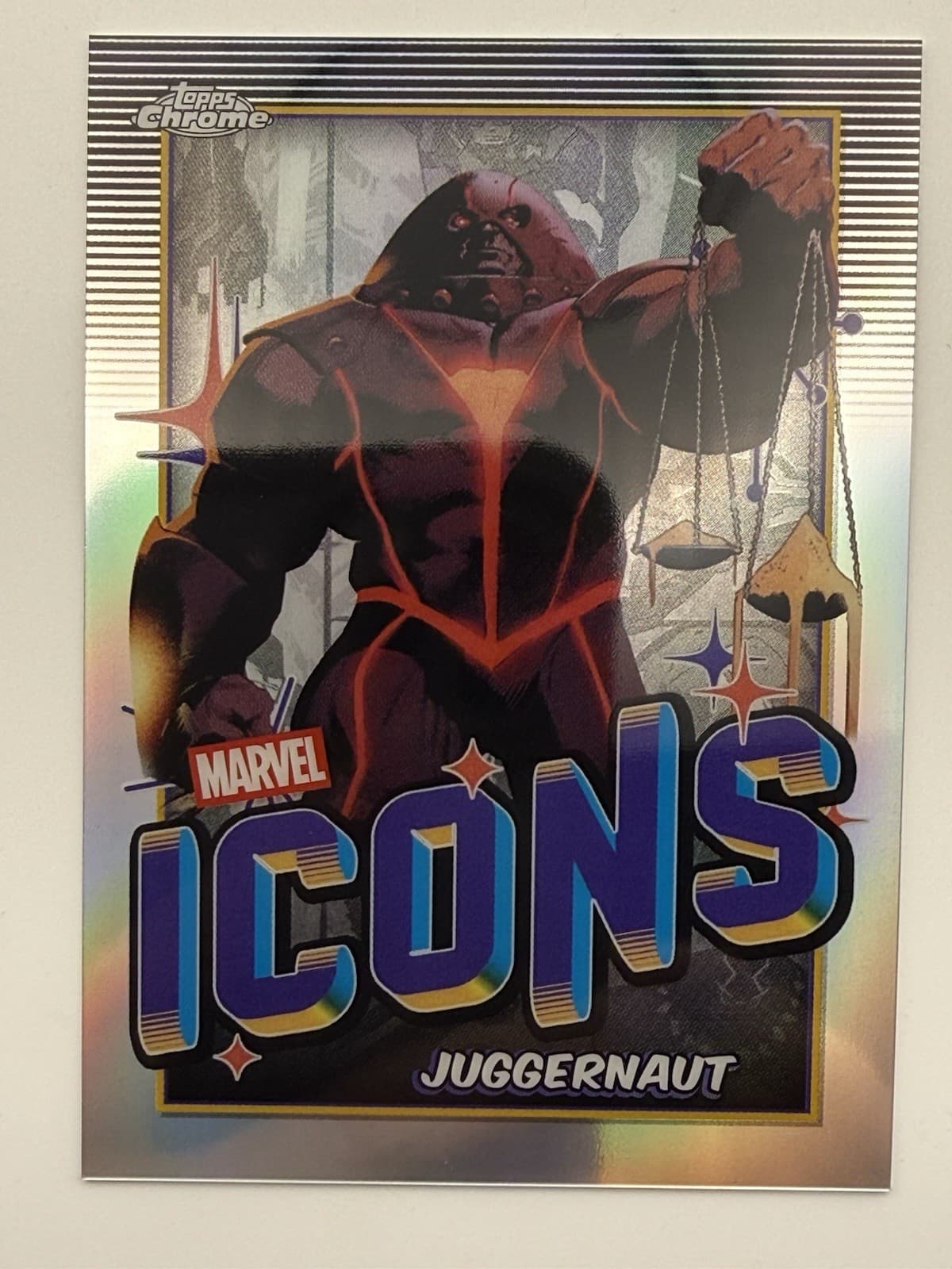 2025 Topps Marvel Juggernaut Icons Refractor #MI-10