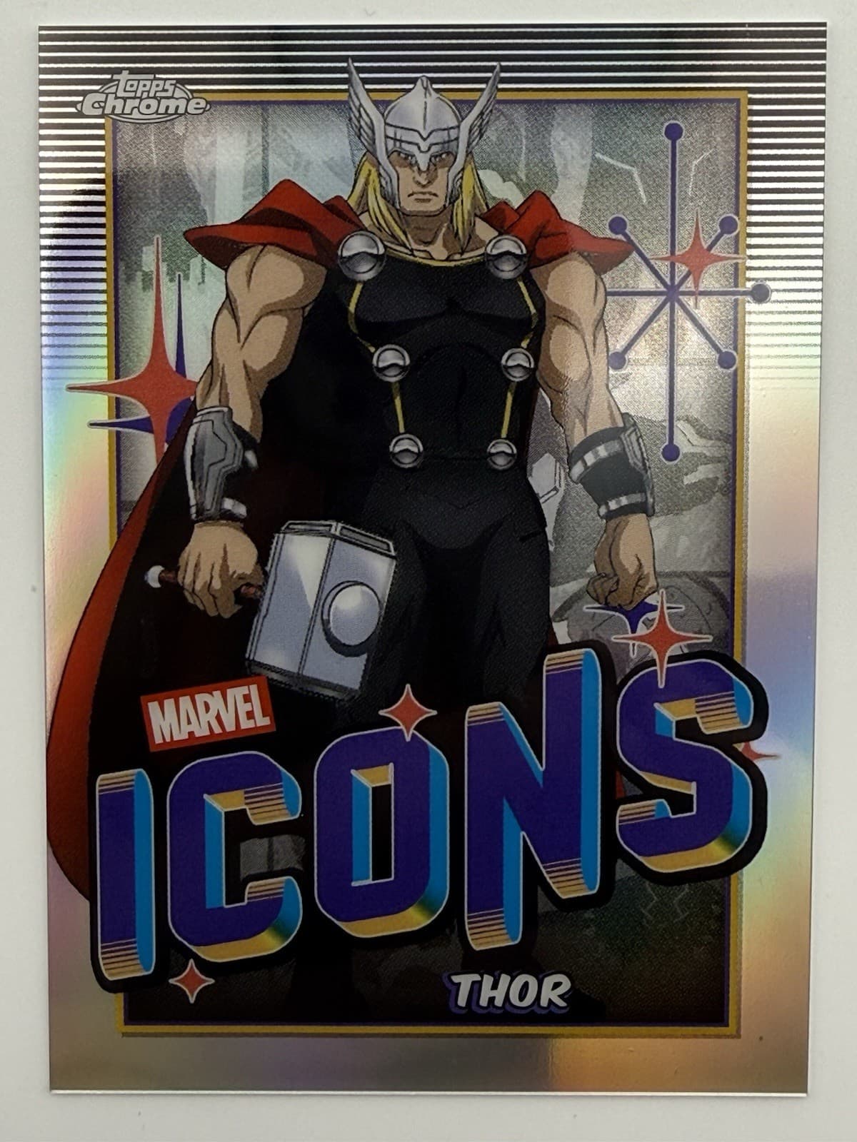 2025 Topps Chrome Marvel Thor Icons Refractor #MI-3