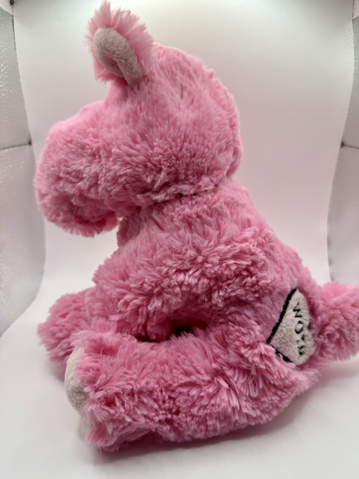 Vintage MJC Purr-Fection Rosie WOTM Heart Pink Plush Stuffed Animal Toy 1992 - Thumbnail 6