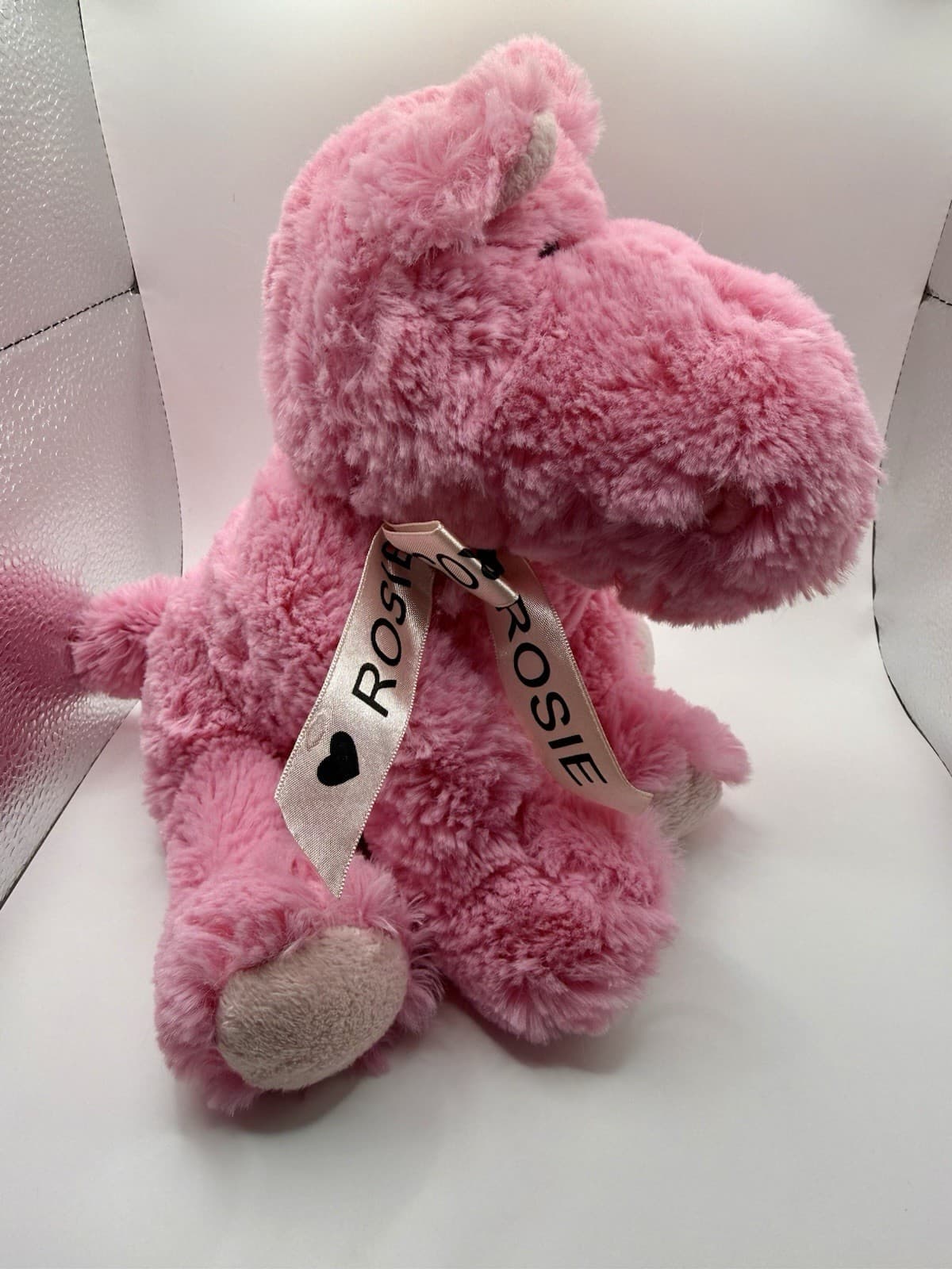 Vintage MJC Purr-Fection Rosie WOTM Heart Pink Plush Stuffed Animal Toy 1992 - Thumbnail 5