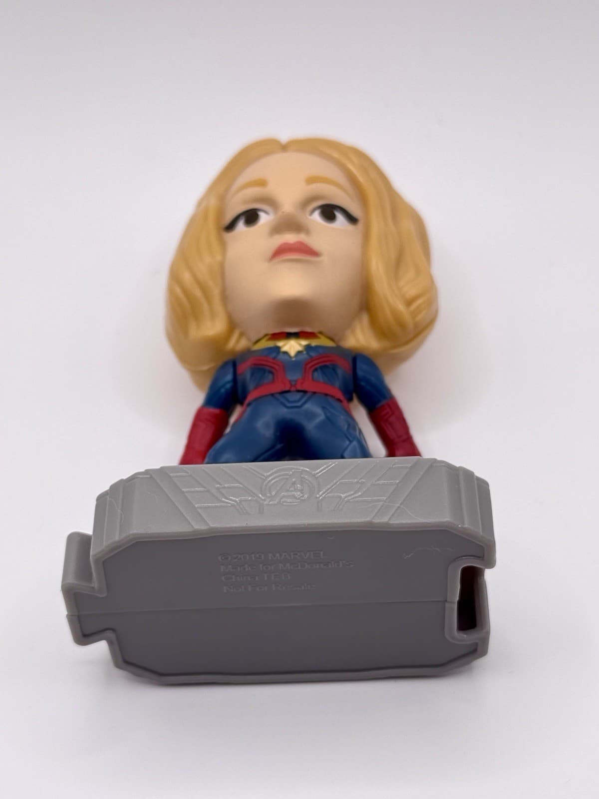 McDonald's Marvel Avengers Endgame 2019 Happy Meal Toy - #5 Captain Marvel - Thumbnail 3