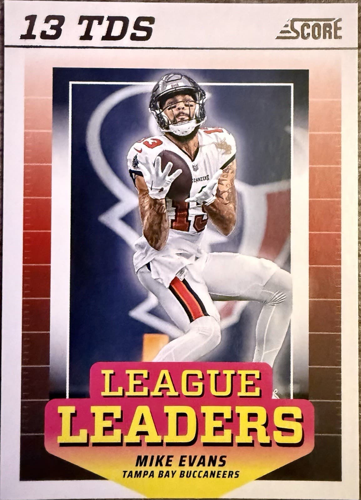 2024 Score Mike Evans League Leaders #LL-MES Tampa Bay Buccaneers