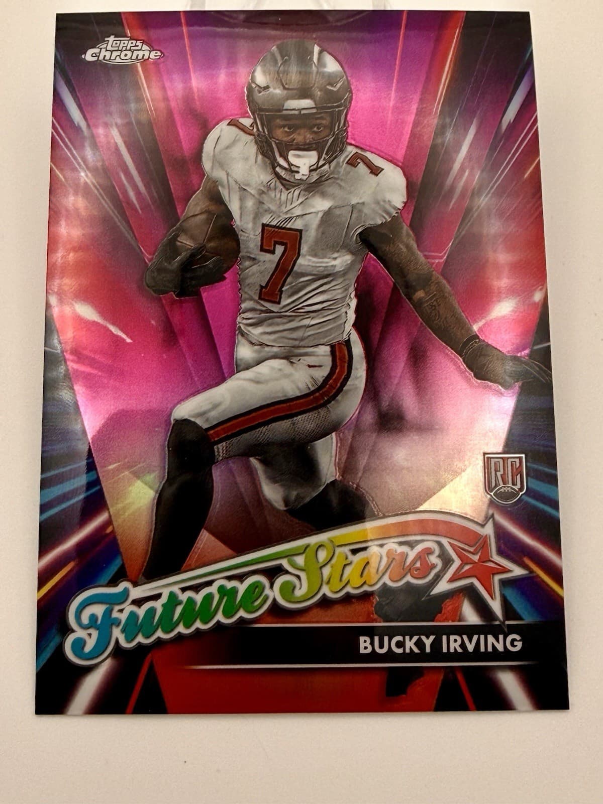 2024 Topps Chrome - Future Stars Bucky Irving #FS-19 Refractor (RC) - Thumbnail 3