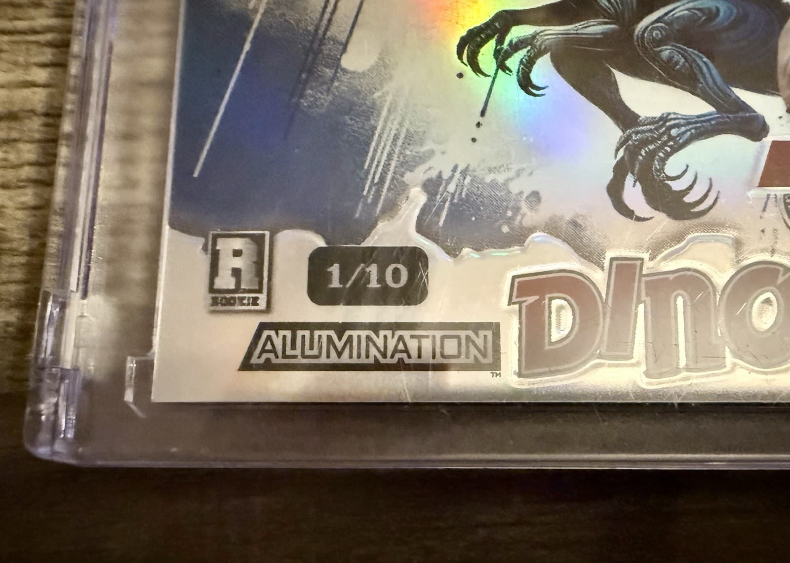 2024 Wild Card Dino-Might Bucky Irving 1/10 Prism Refractor #DMPTE1-BI Sealed - Thumbnail 3