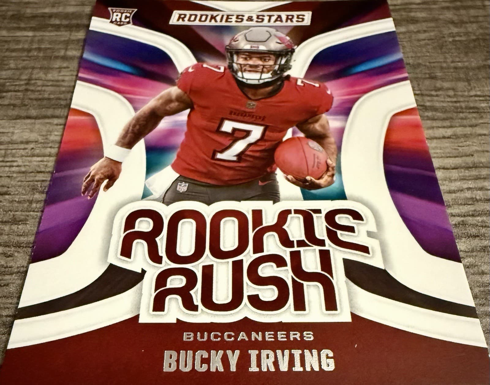 2024 Panini Rookies & Stars - Rookie Rush Bucky Irving #RR-BIG (RC) - Thumbnail 3