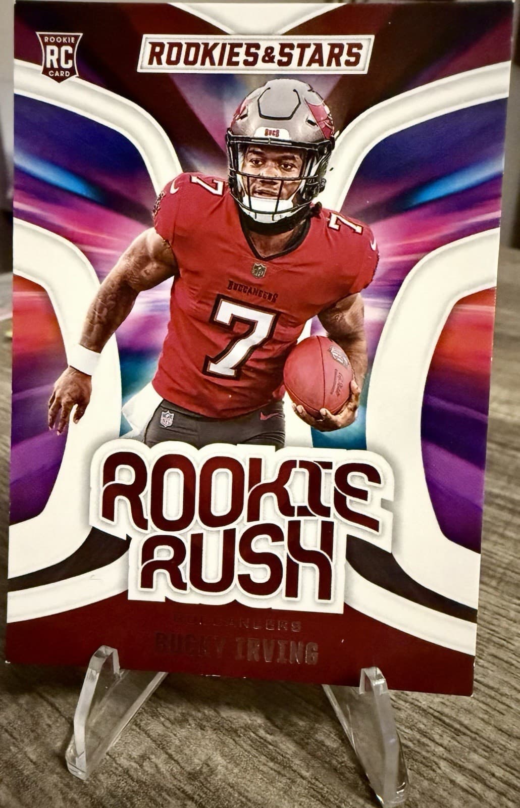 2024 Panini Rookies & Stars - Rookie Rush Bucky Irving #RR-BIG (RC) - Thumbnail 4