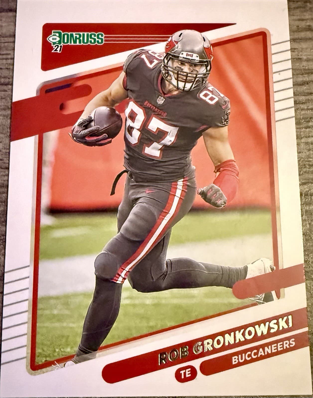 2021 Panini Donruss - Rob Gronkowski #104 - Thumbnail 3
