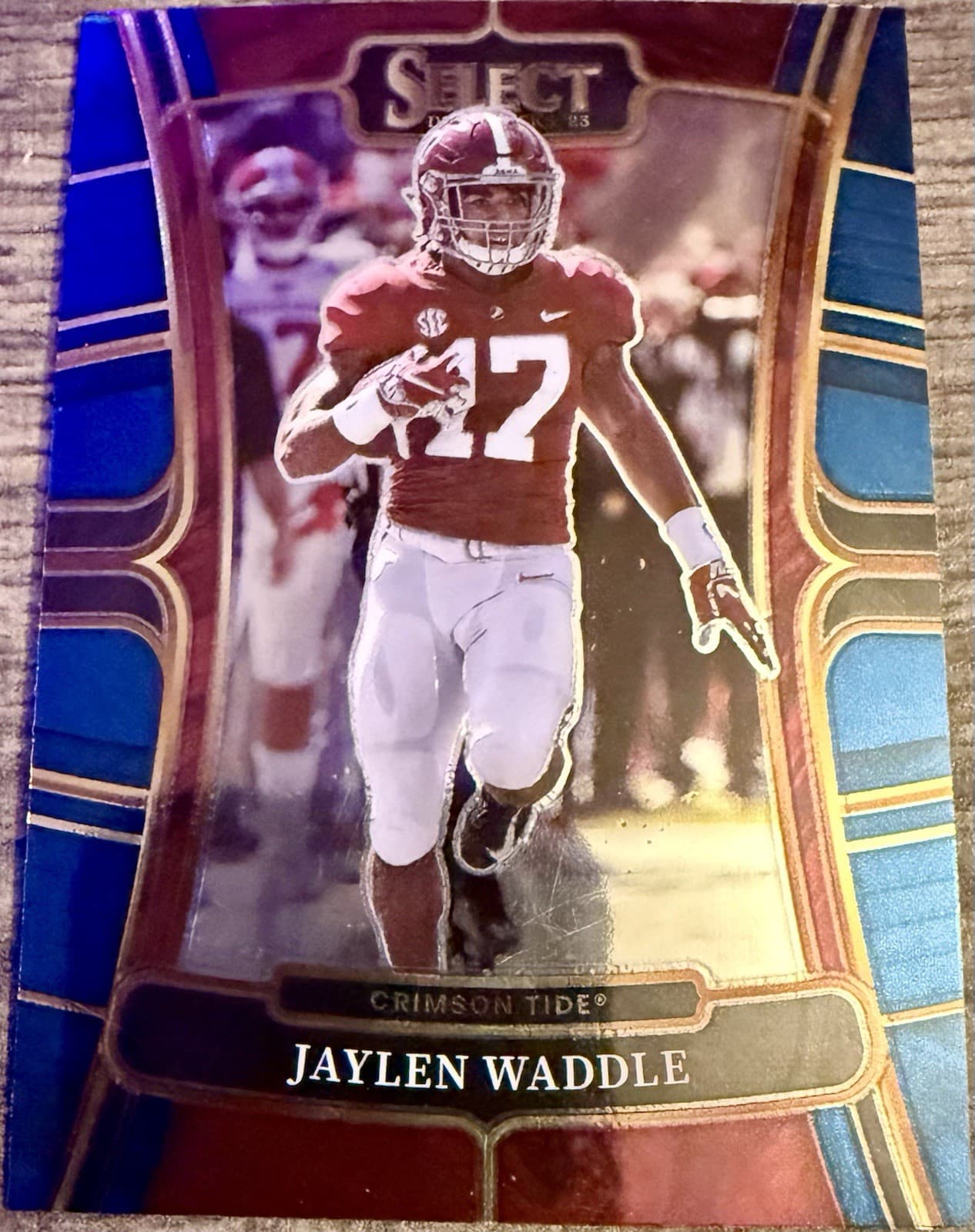 2023 Panini Select Draft Picks Jaylen Waddle Alabama Crimson Tide #59