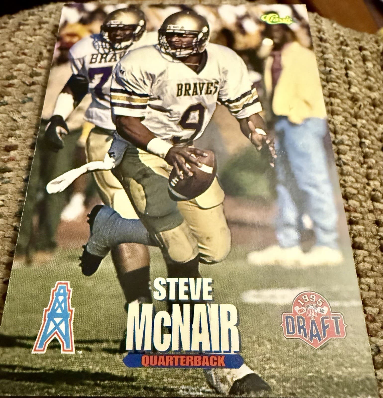 1995 Classic NFL Draft - Steve McNair #3 (RC)