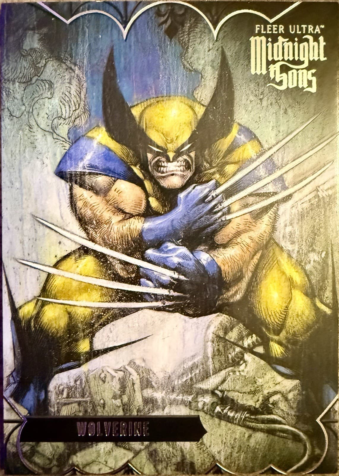 2023 Fleer Ultra Marvel Midnight Sons Silver Wolverine #96