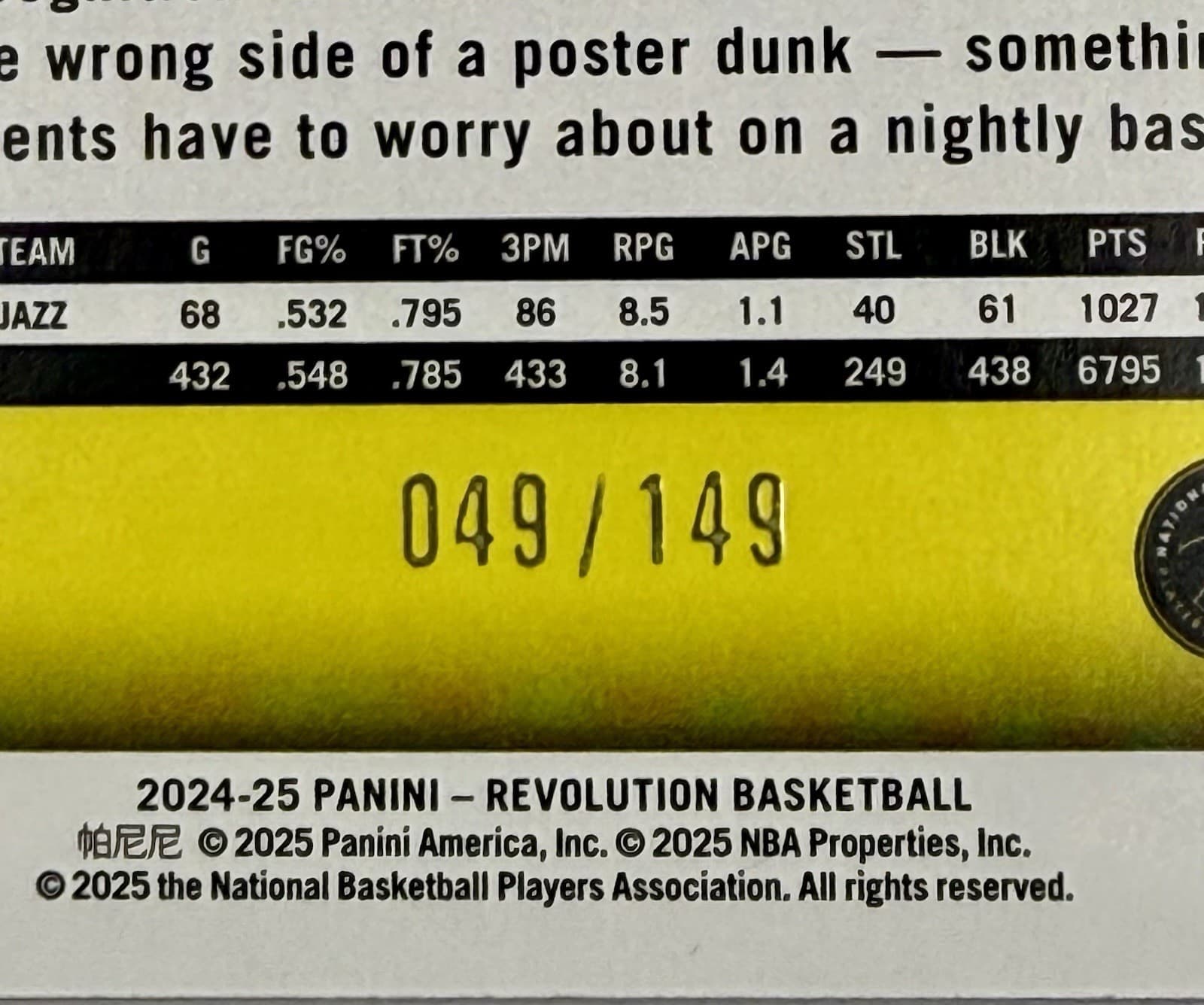 2024-25 Panini Revolution John Collins #36 Green Yellow Refactor Storm #/149 - Thumbnail 3