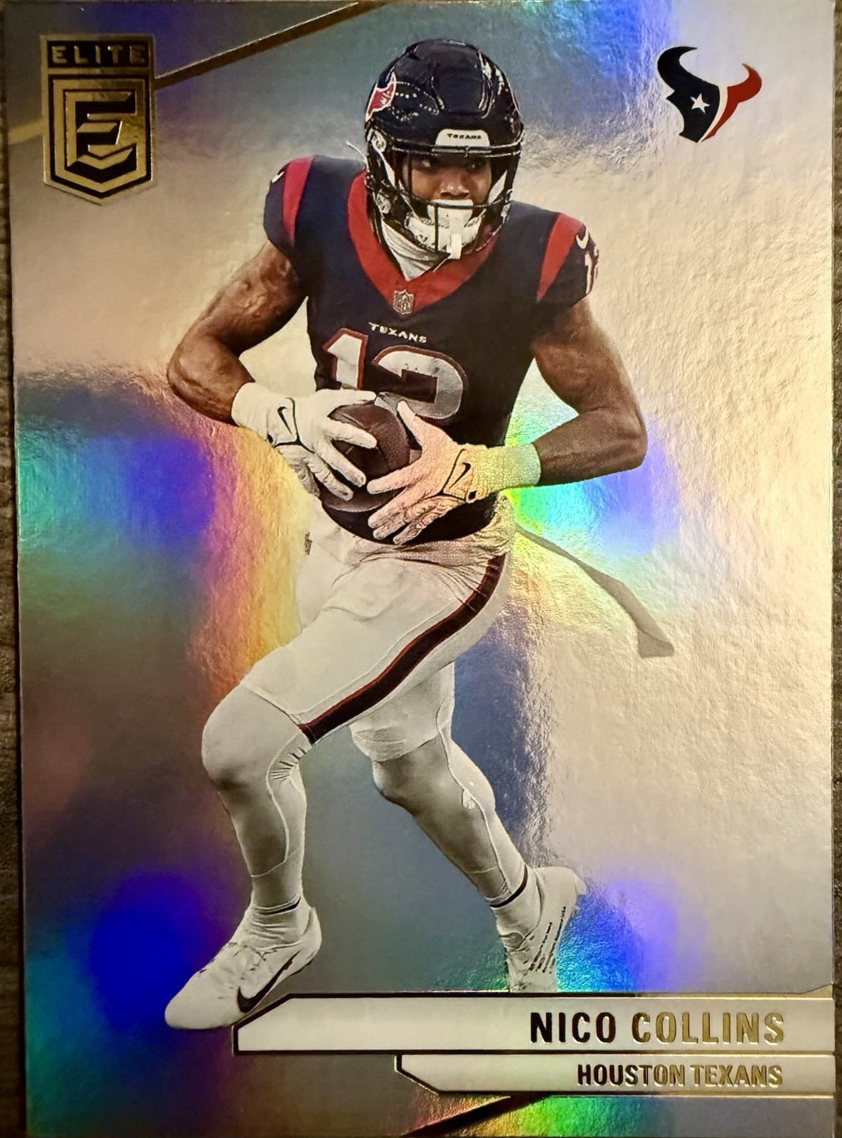 2024 Panini Donruss Elite - Nico Collins #6 Silver - Thumbnail 3