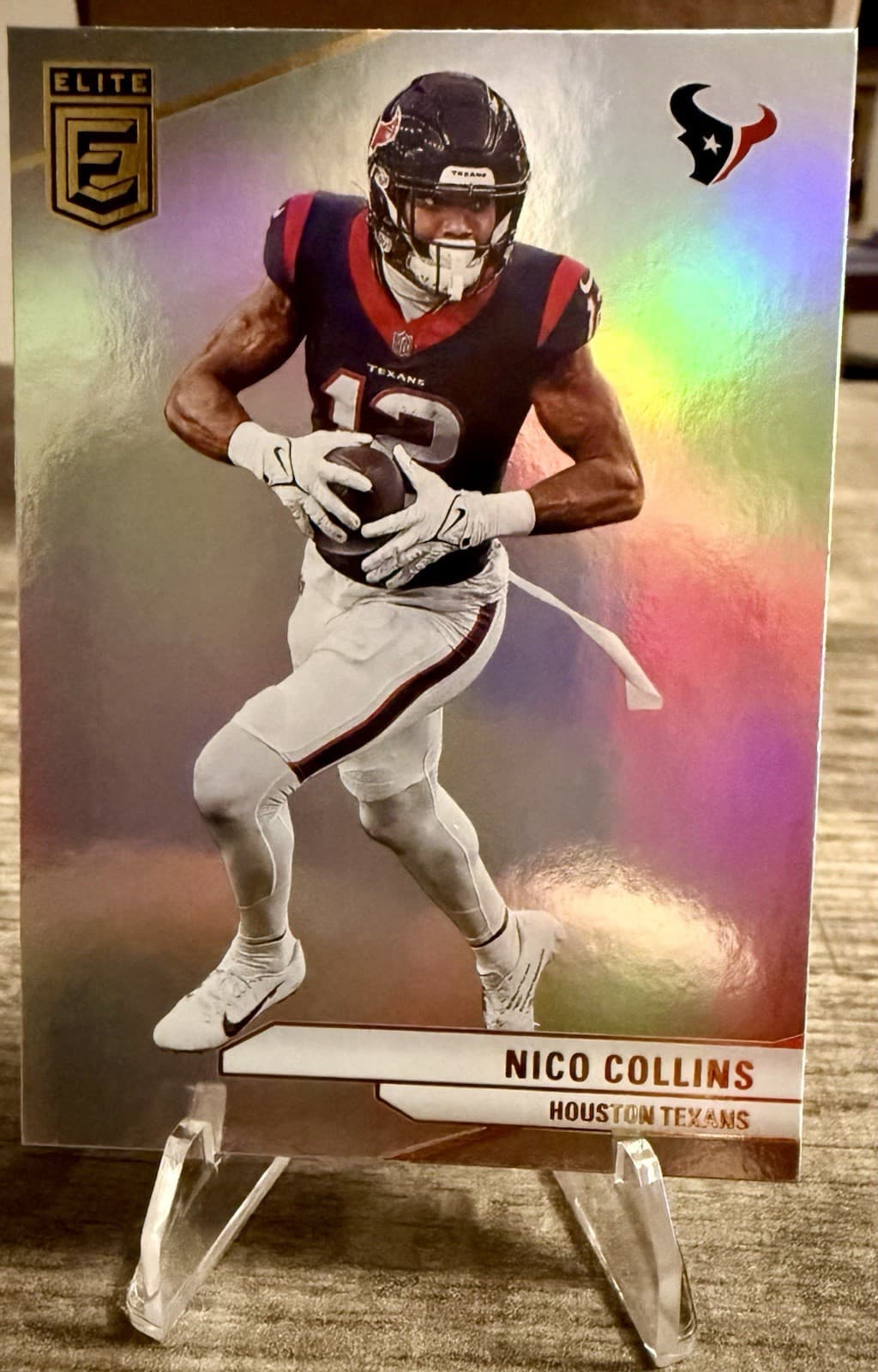 2024 Panini Donruss Elite - Nico Collins #6 Silver - Thumbnail 5