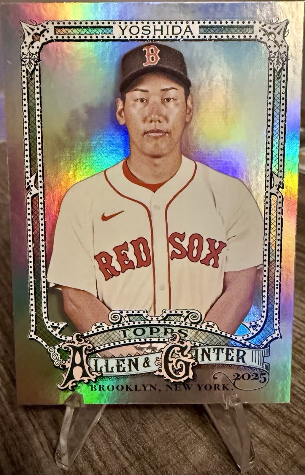 2025 Topps Allen & Ginter - Masataka Yoshida #156 - Silver Portrait