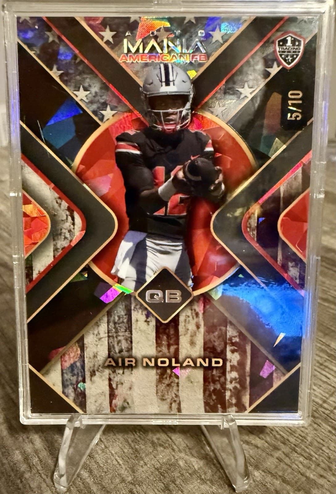 2024 Wild Card Auto Mania American FB Air Noland /10 #AMATP-AN