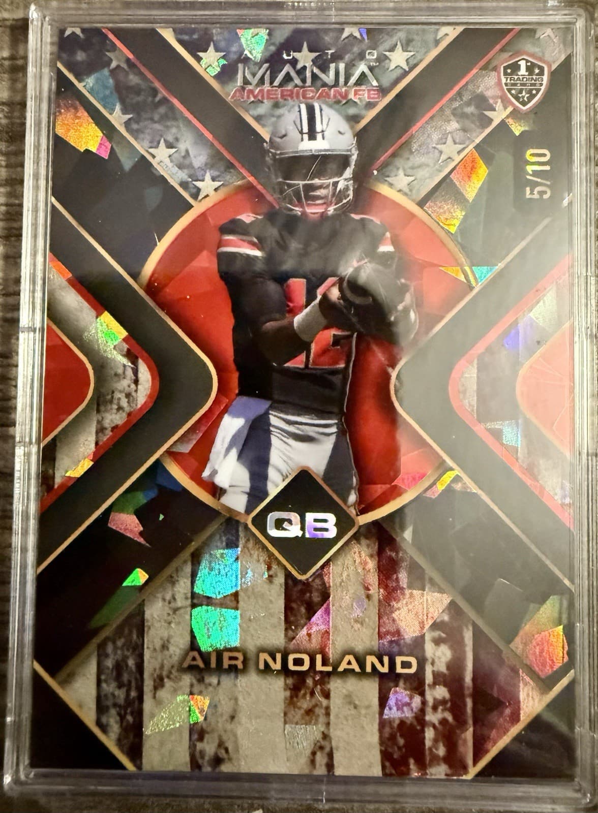 2024 Wild Card Auto Mania American FB Air Noland /10 #AMATP-AN - Thumbnail 5