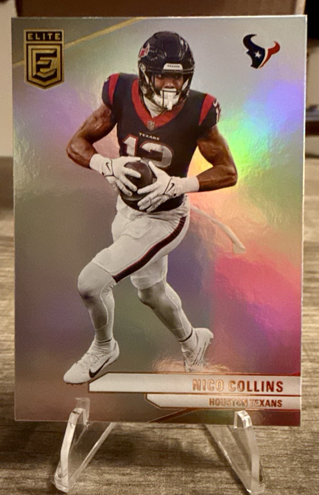 2024 Panini Donruss Elite - Nico Collins #6 Silver - Thumbnail 7