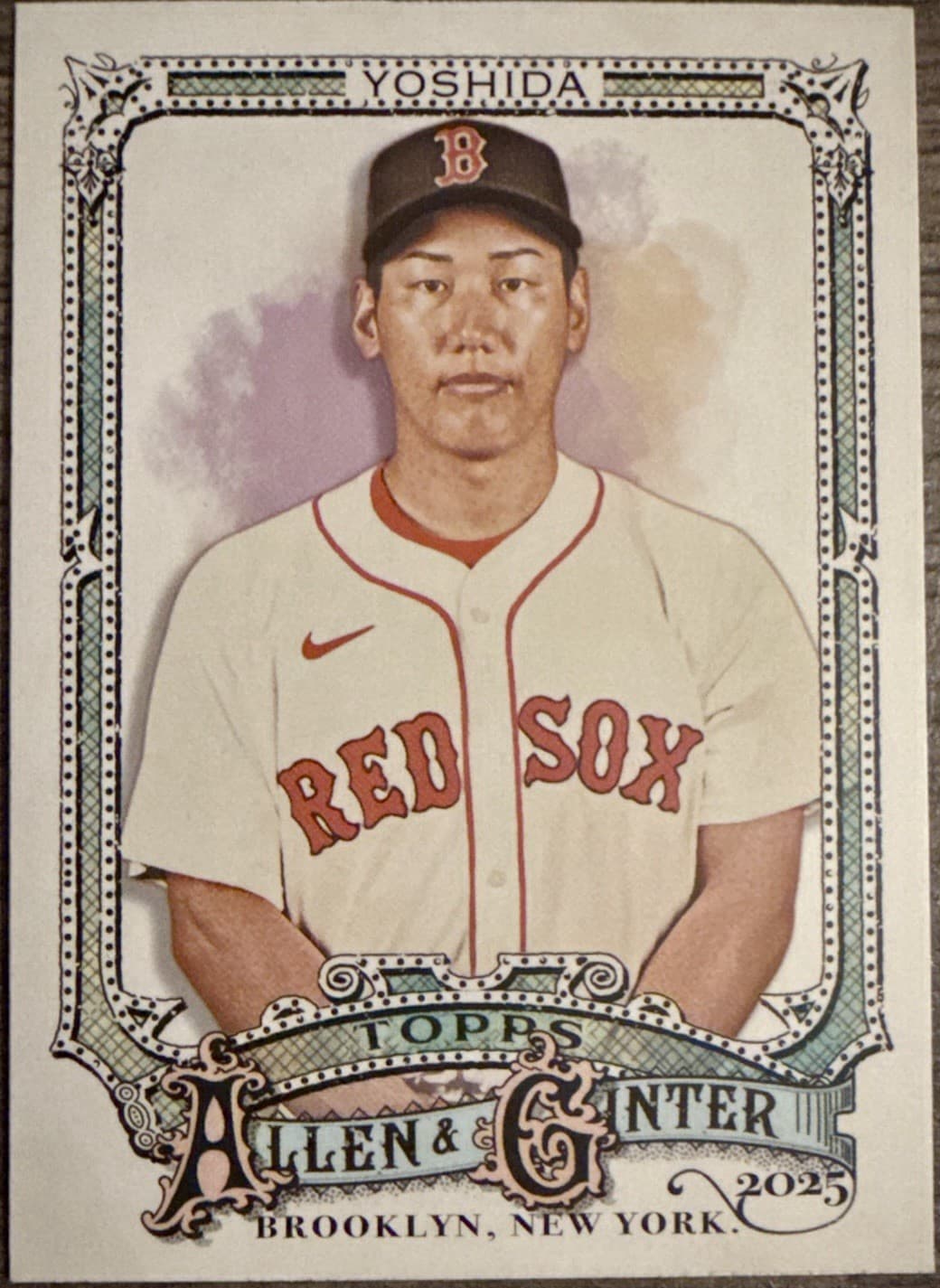 2025 Topps Allen & Ginter Baseball #156 Masataka Yoshida – Boston Red Sox - Thumbnail 3