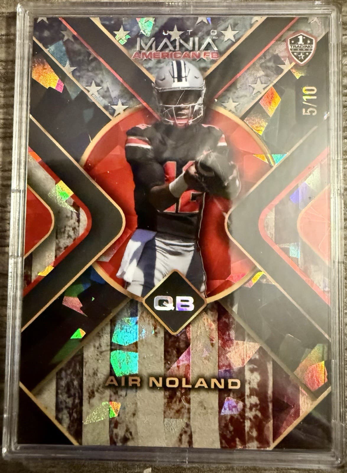 2024 Wild Card Auto Mania American FB Air Noland /10 #AMATP-AN - Thumbnail 6