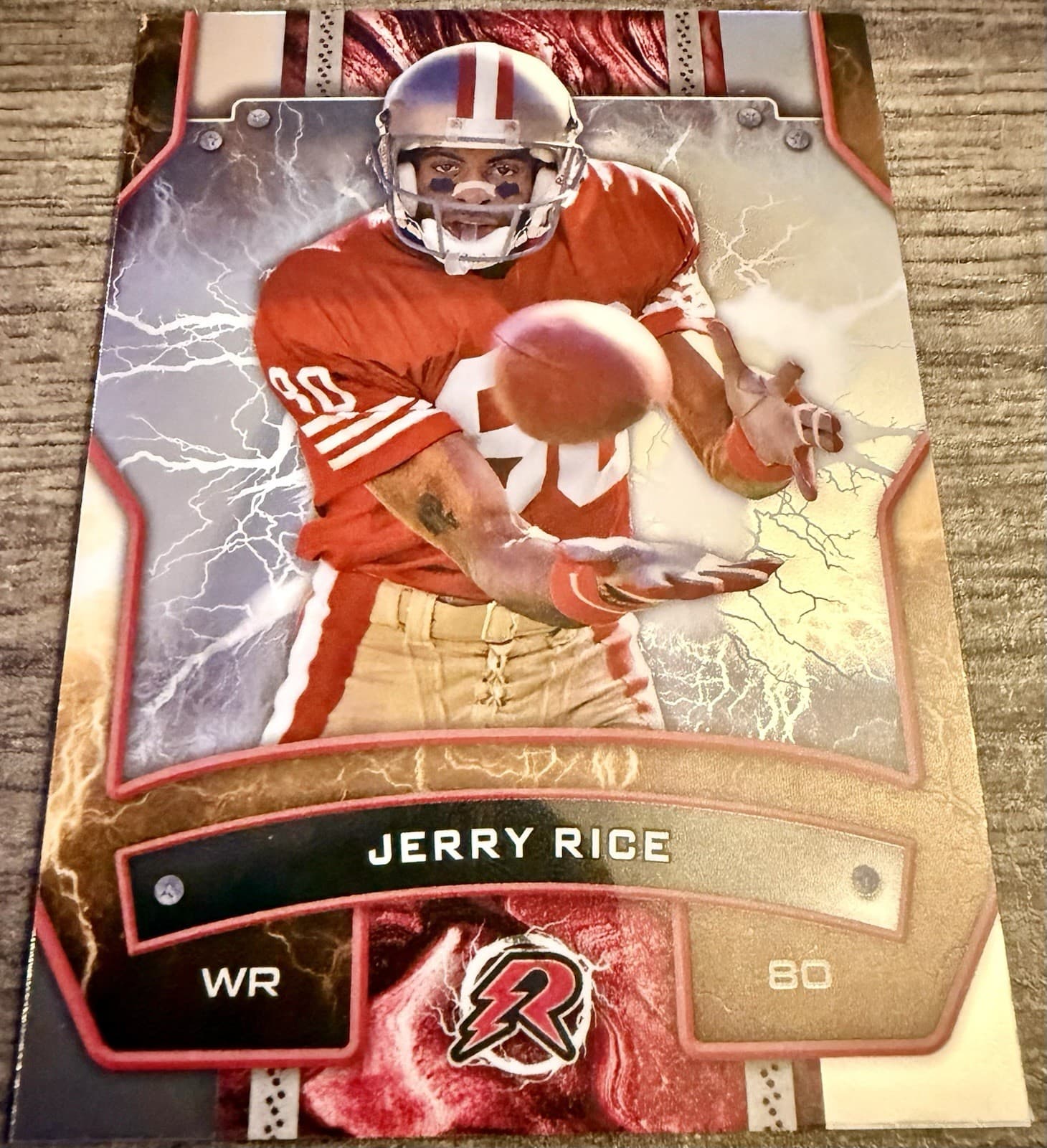 2024 Topps Resurgence - Jerry Rice #91 Refractor - Thumbnail 5
